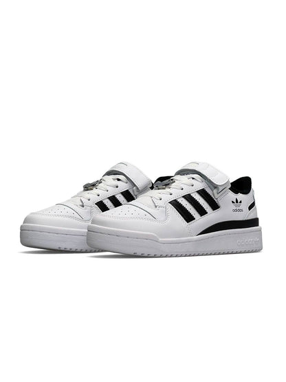 Adidas Forum Low New All White Black