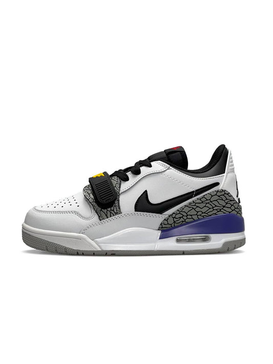 Nike Air Jordan Legasy 312 Low White Black Purple