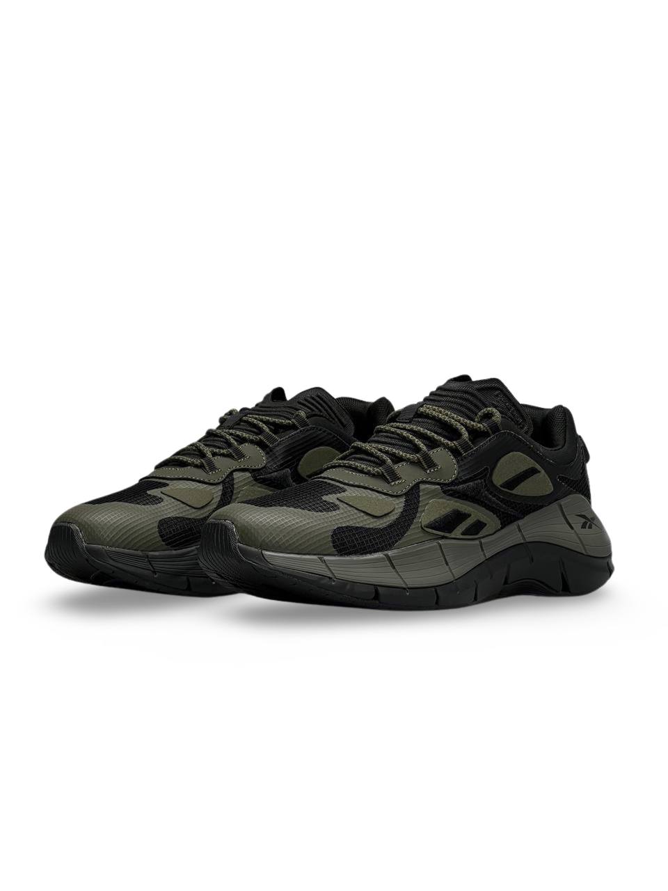 Reebok Zig Kinetica Army Green Black