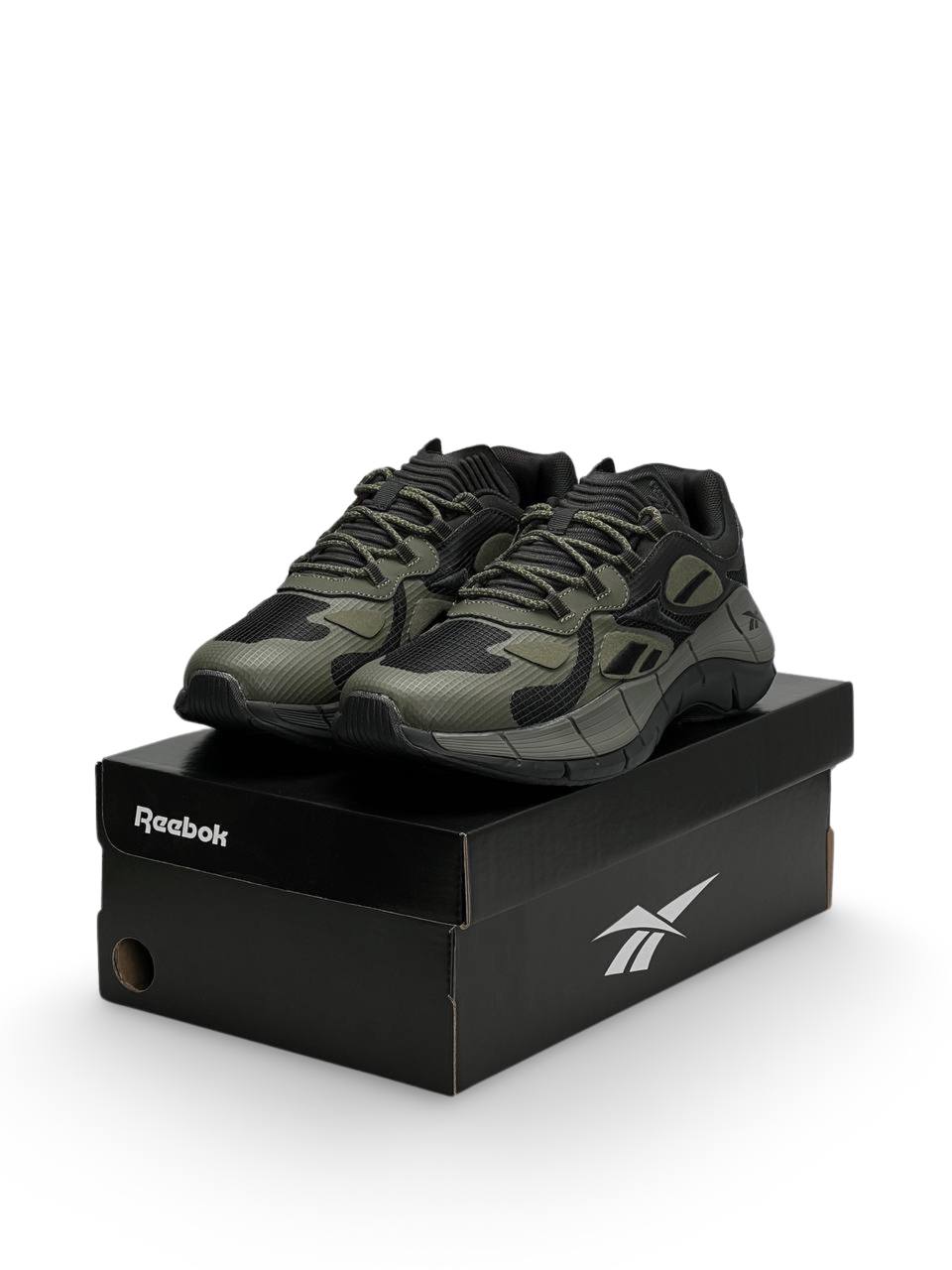 Reebok Zig Kinetica Army Green Black