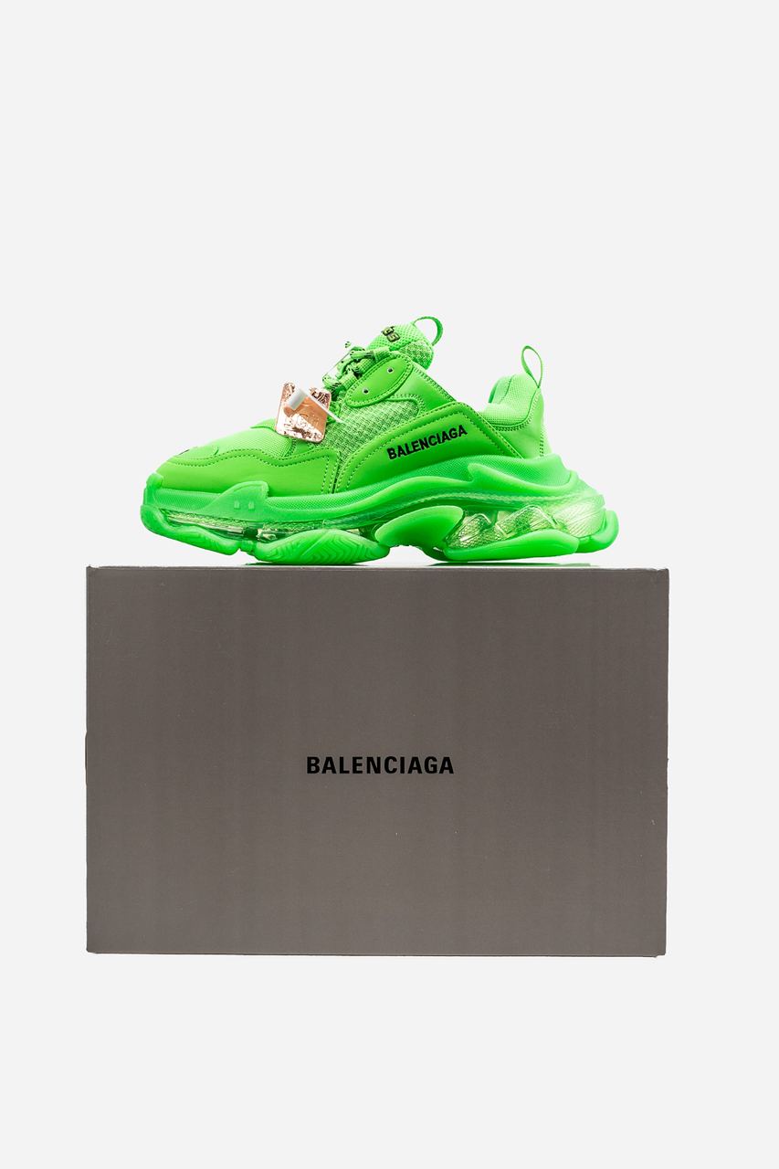 Balenciaga Triple S Neon Green