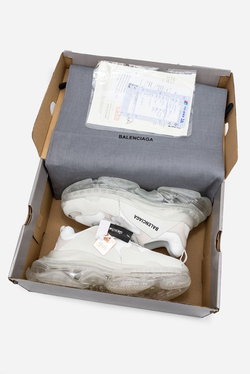 Balenciaga Triple S White