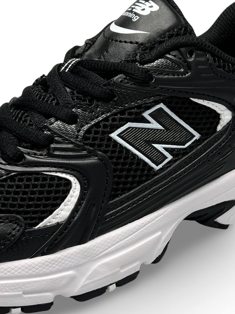 New Balance 530 Black Base White Premium