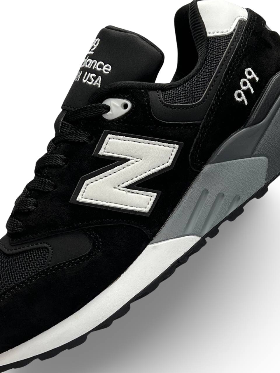 New Balance 999 Black White Gray