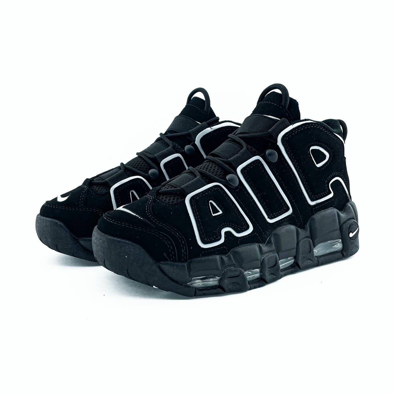 Nike Air More Uptempo 96 Black White