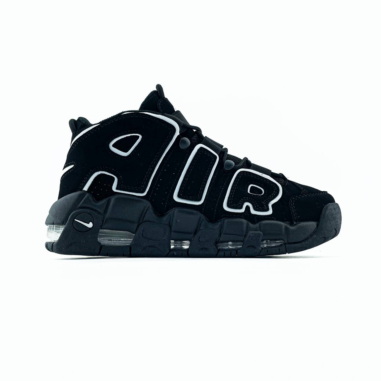 Nike Air More Uptempo 96 Black White