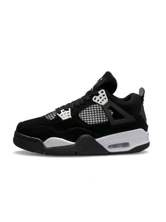 Nike Air Jordan 4 Retro Black White Thunder