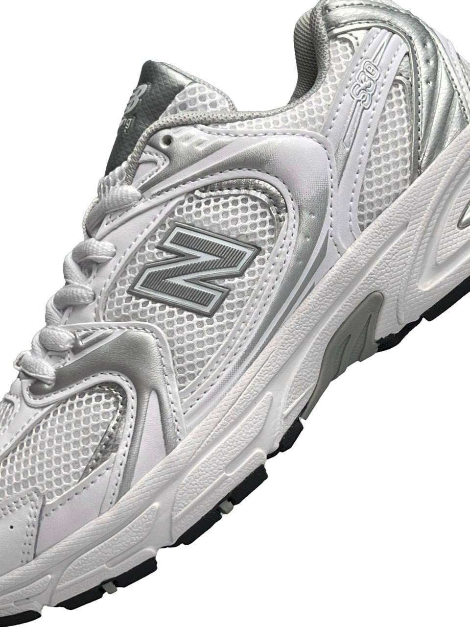 New Balance 530 White Silver