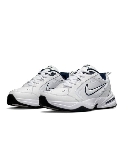 Nike Air Monarch White Navy