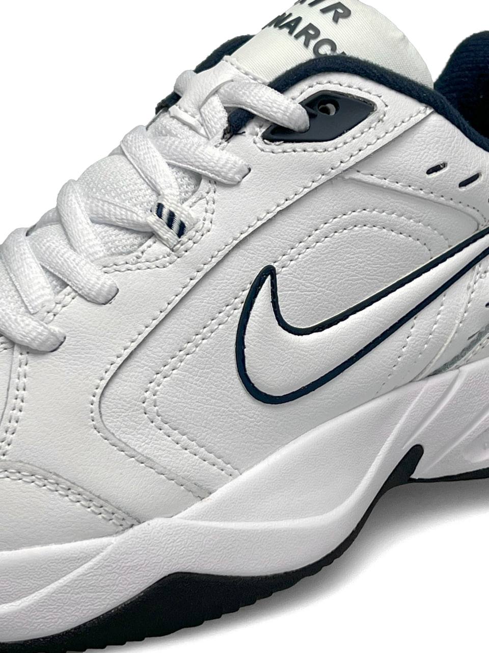 Nike Air Monarch White Navy