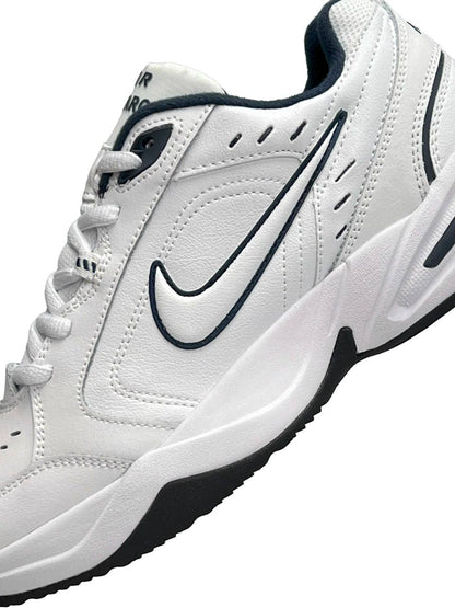 Nike Air Monarch White Navy