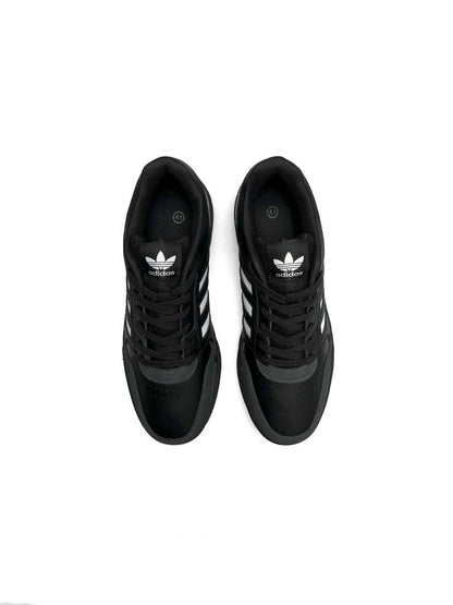 Adidas Drop Step All Black White