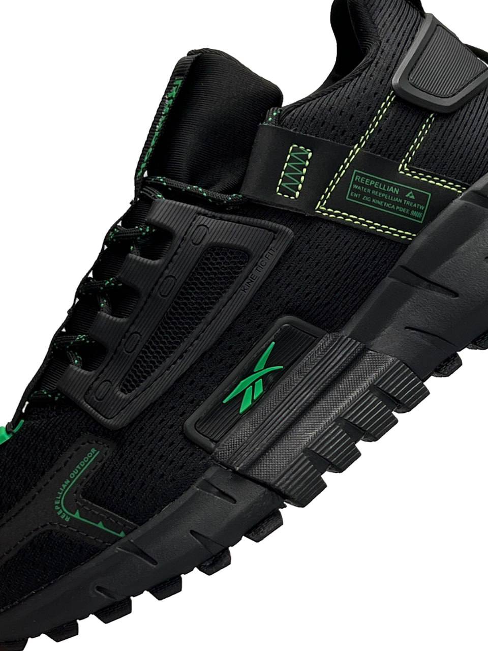 Reebok Zig Kinetica Edge Black Green