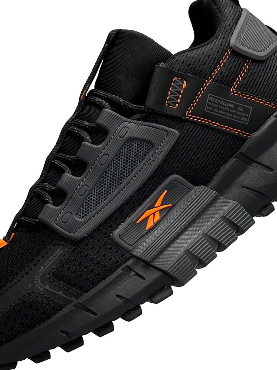 Reebok Zig Kinetica Edge Black Orange