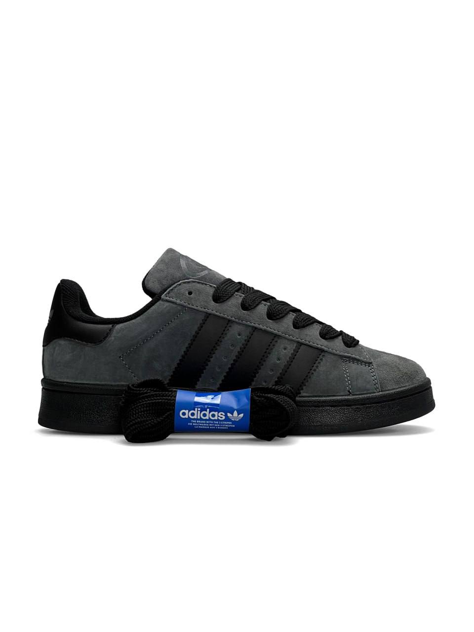 Adidas Campus Dark Gray Black