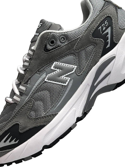 New Balance 725 Dark Gray White