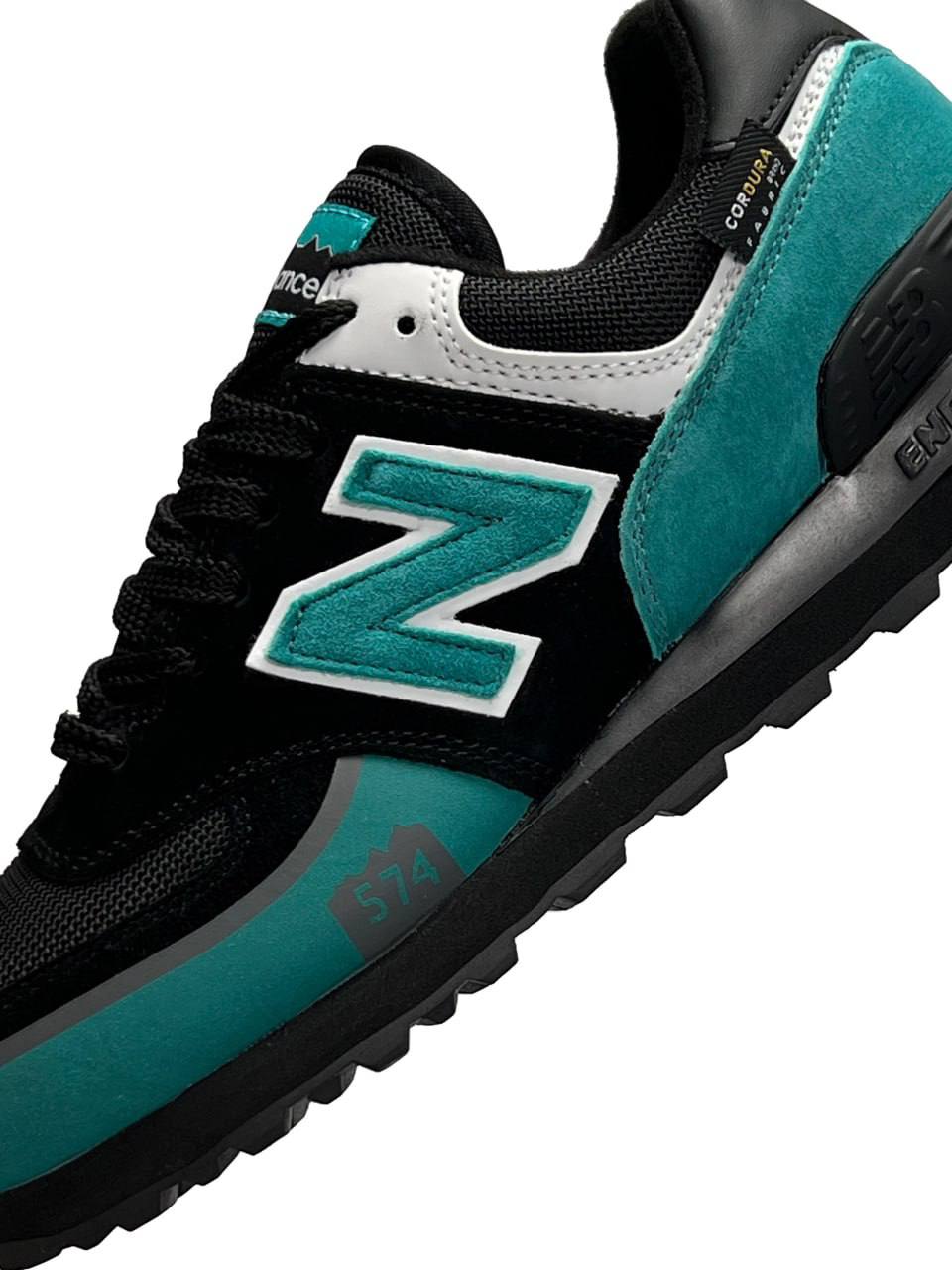 New Balance 574 TP2 Black Turquoise