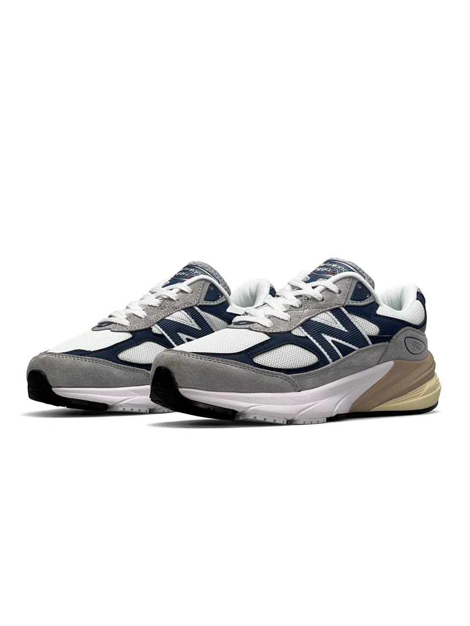 New Balance 990V6 Gray White Navy