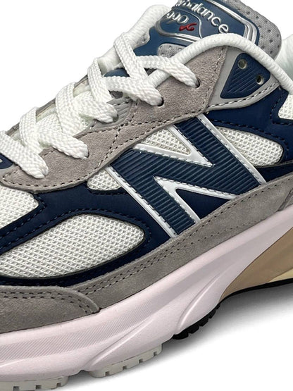 New Balance 990V6 Gray White Navy