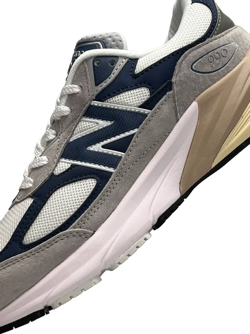 New Balance 990V6 Gray White Navy