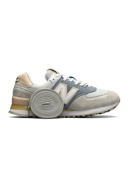 New Balance 574 Gray Yellow