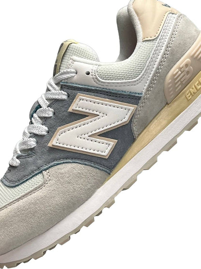 New Balance 574 Gray Yellow