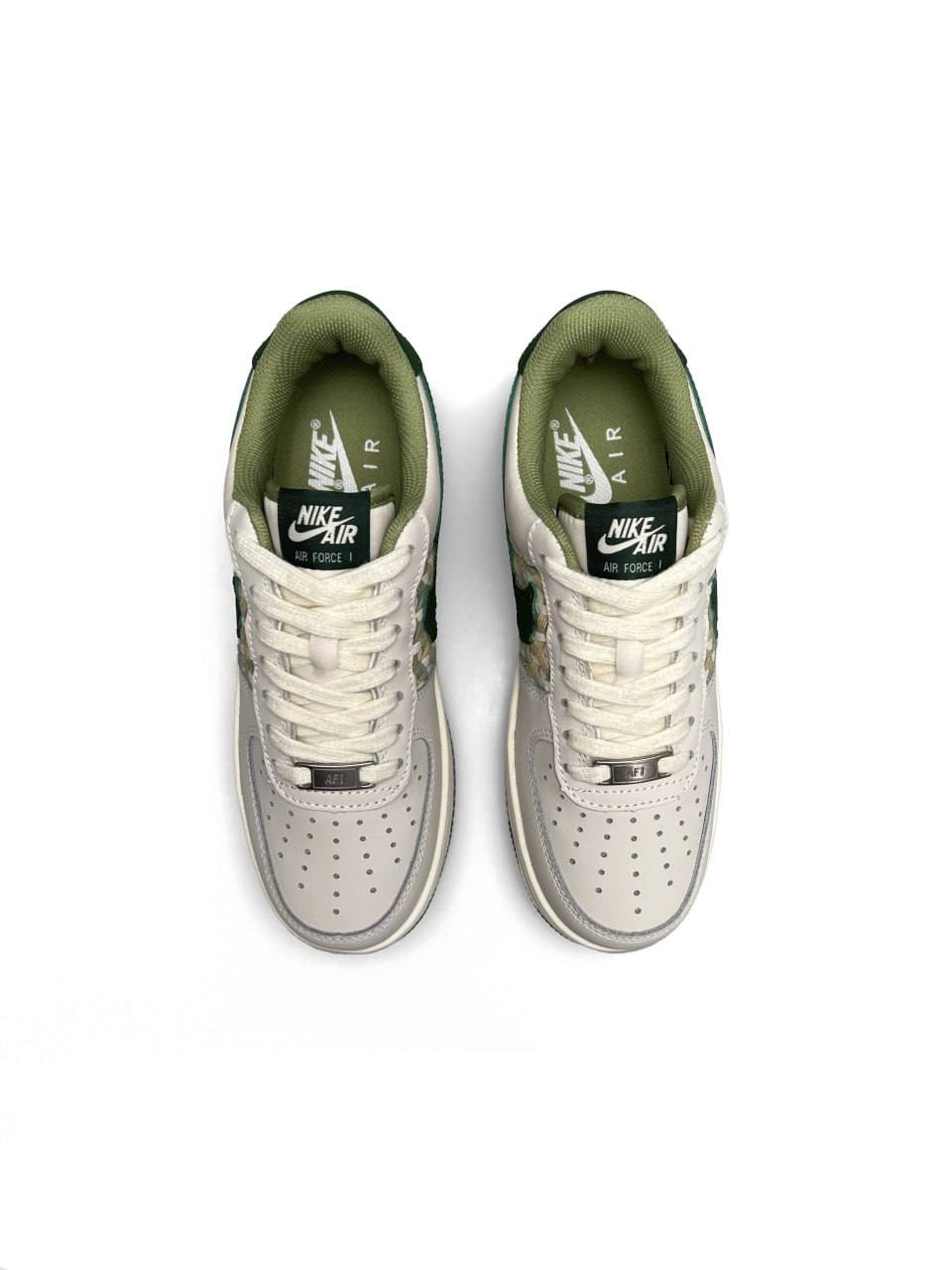 Nike Air Force 1 Light Gray Green