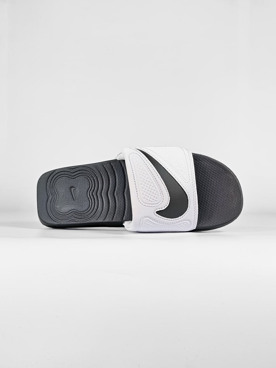 Nike Air Max Cirro Slide Sandals Gray White