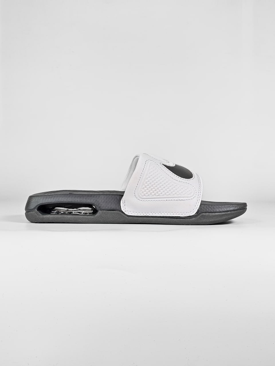 Nike Air Max Cirro Slide Sandals Gray White