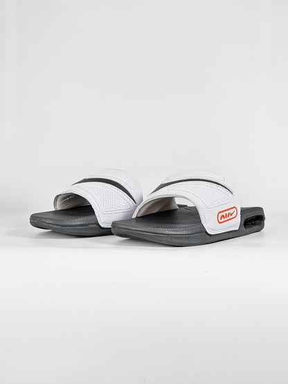 Nike Air Max Cirro Slide Sandals Gray White