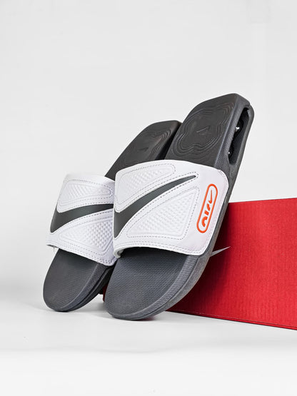 Nike Air Max Cirro Slide Sandals Gray White