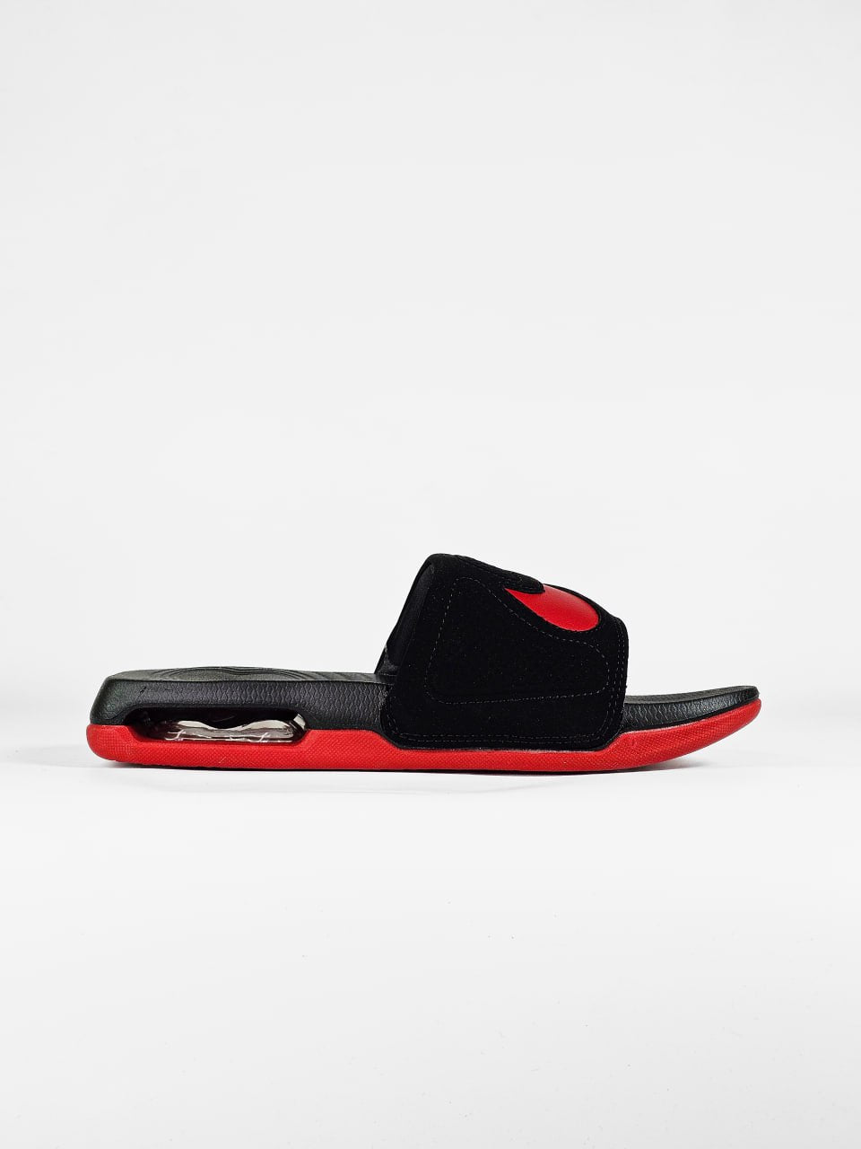 Nike Air Max Cirro Slide Sandals Black Red