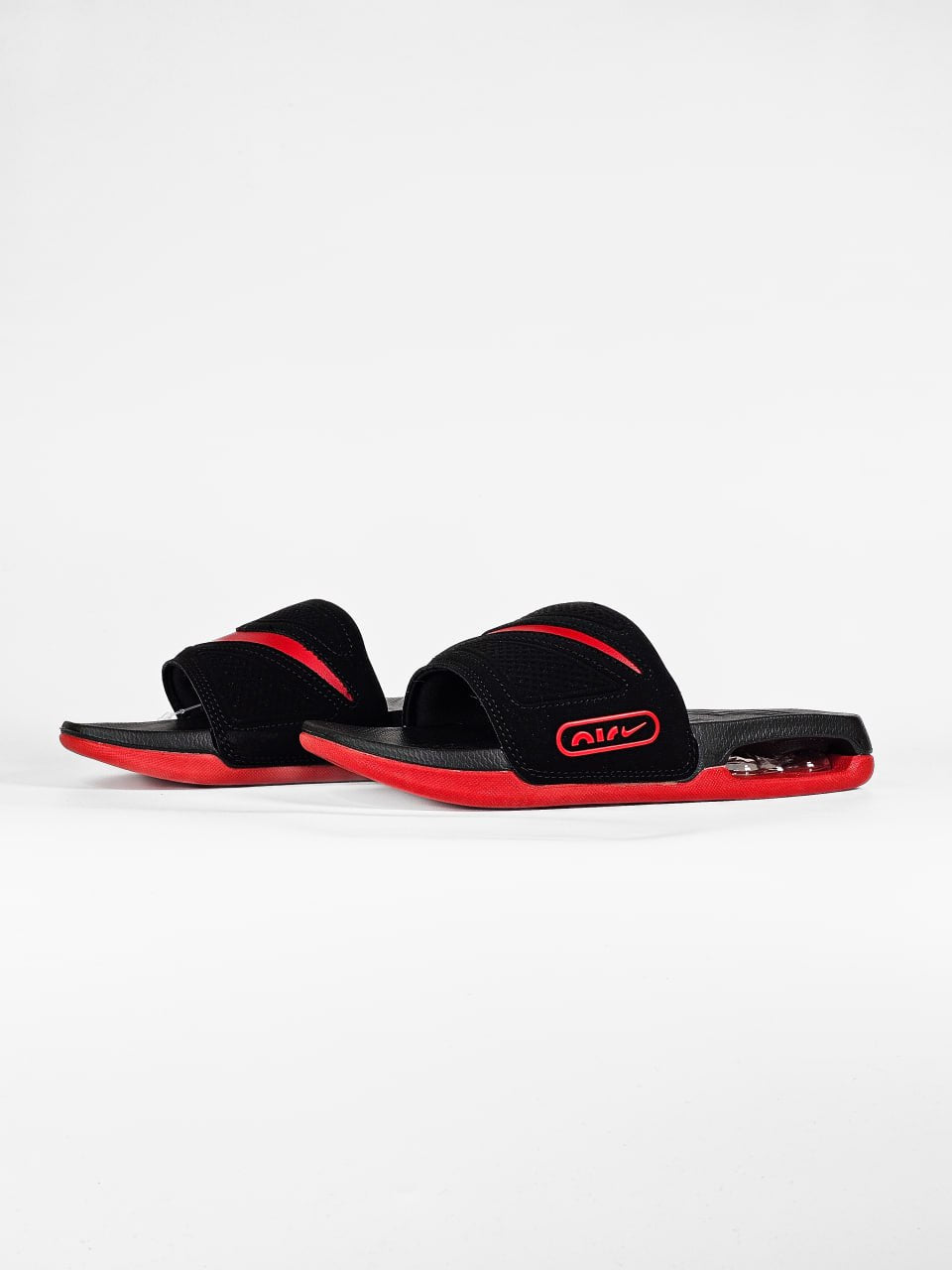 Nike Air Max Cirro Slide Sandals Black Red