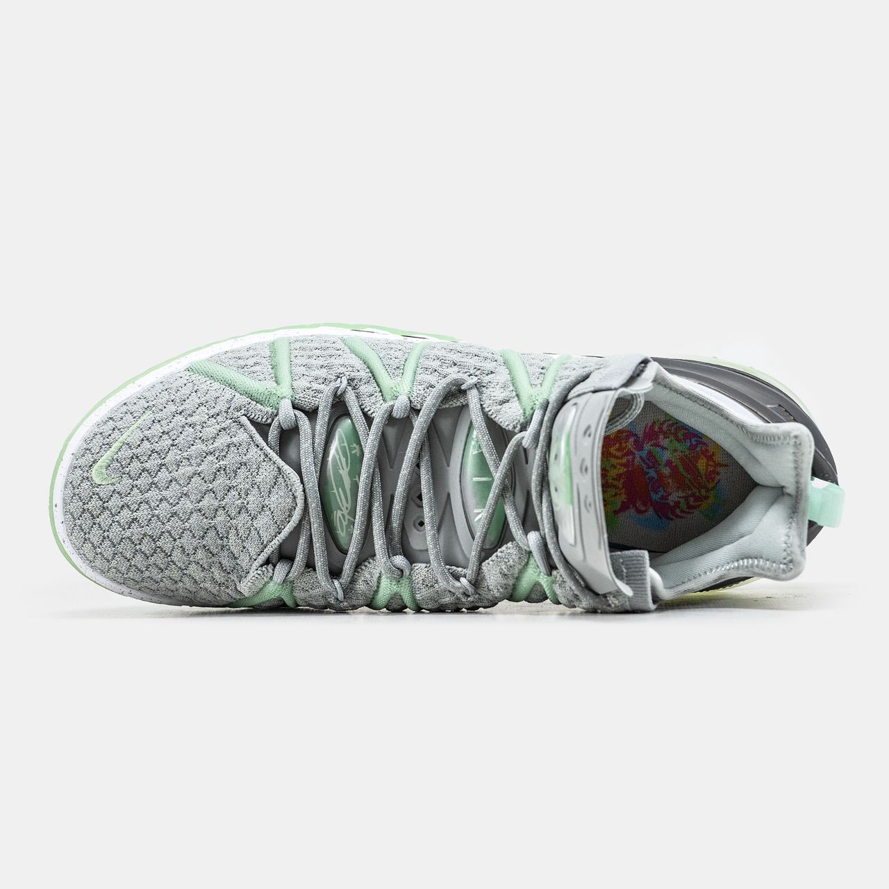 Nike LeBron 18 Grey Green