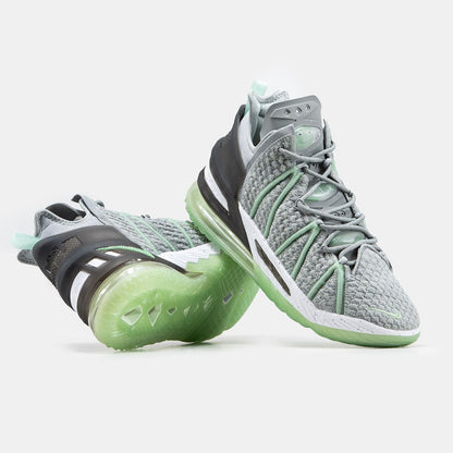 Nike LeBron 18 Grey Green