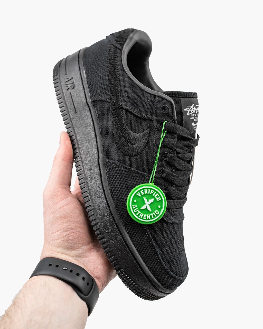 Stussy x Nike Air Force 1 Black