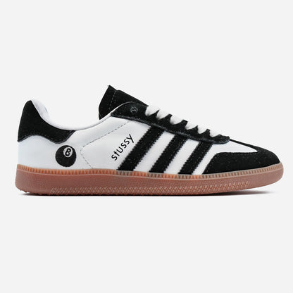 Adidas Samba x Stussy White Black / 8 Ball Concep