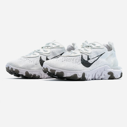 Nike React Vision White Black Swoosh