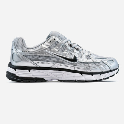 Nike P-6000 Silver White Black