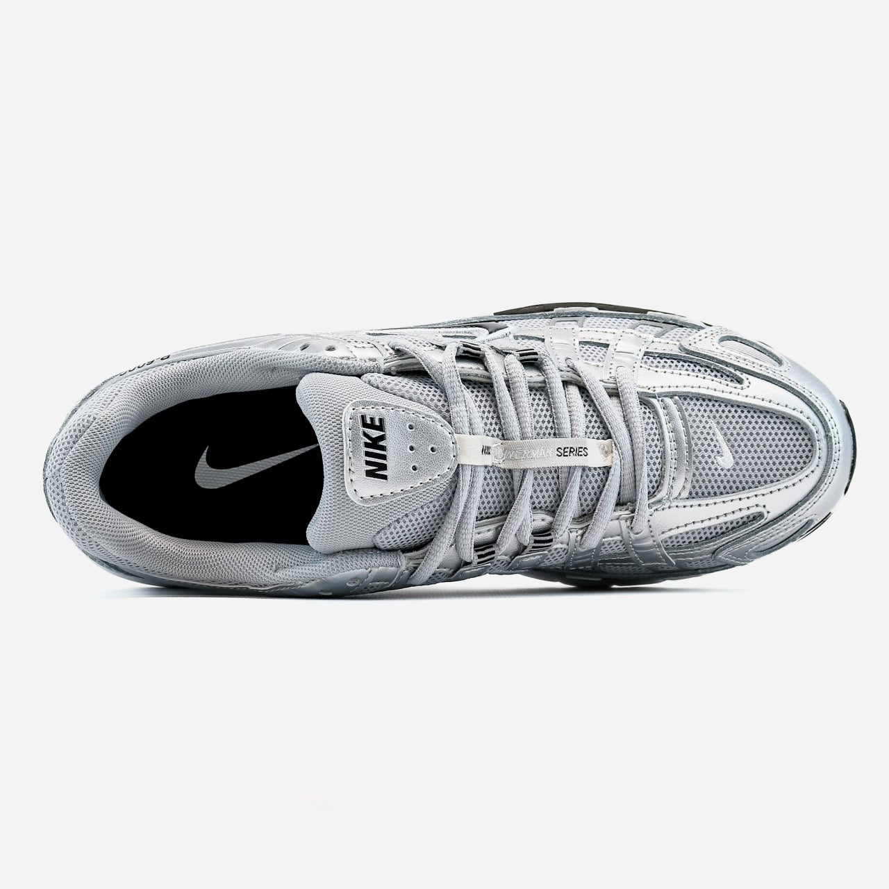 Nike P-6000 Silver White Black