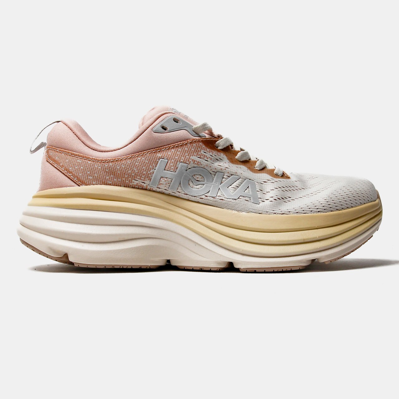 Hoka One Bondi 8 Beige