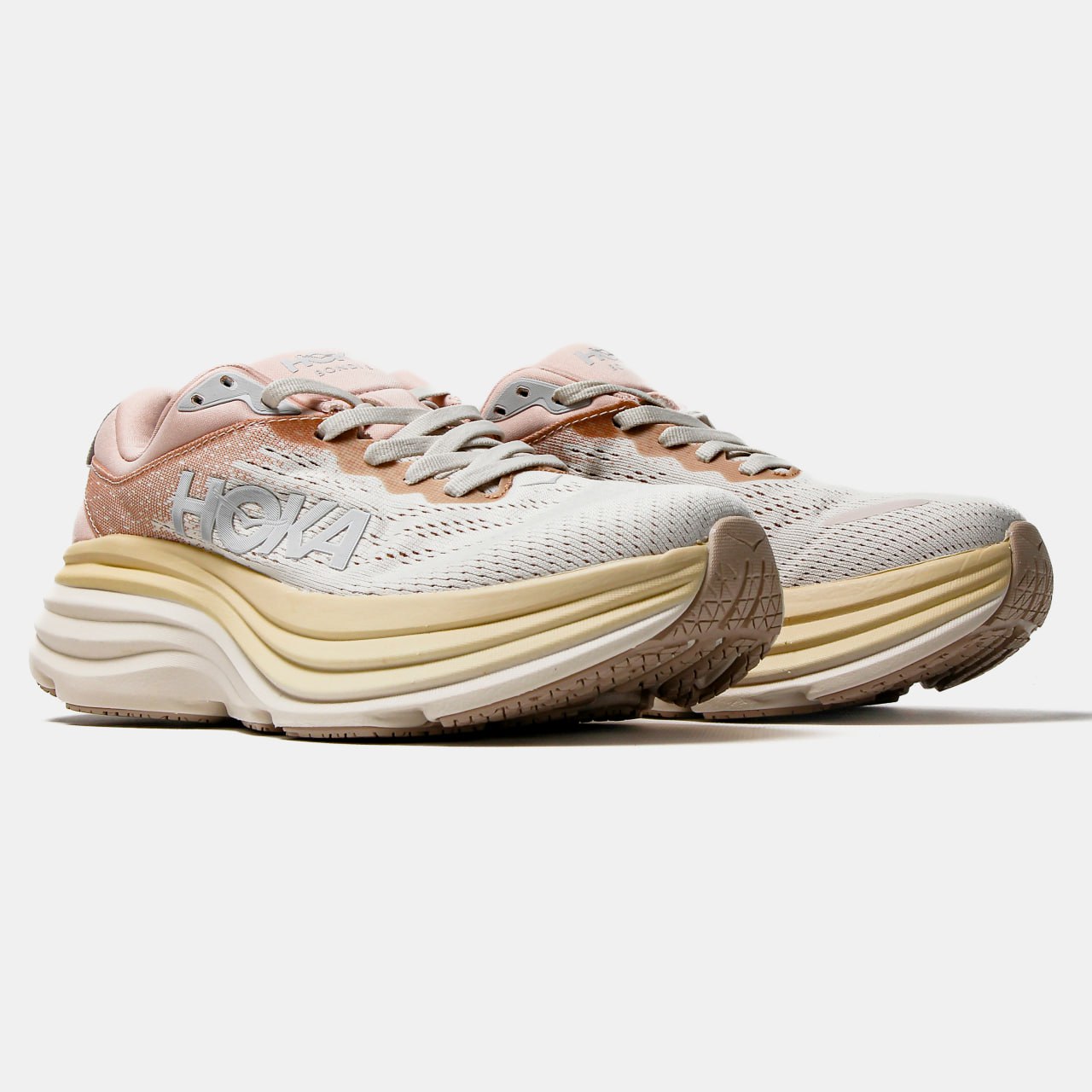 Hoka One Bondi 8 Beige