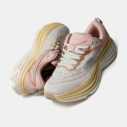 Hoka One Bondi 8 Beige