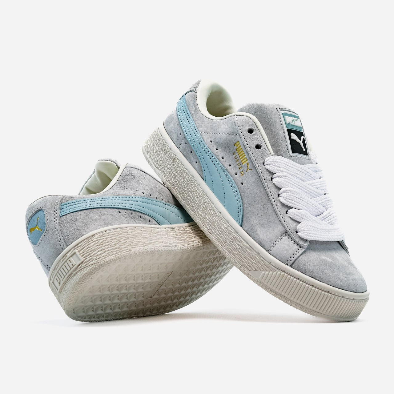 Puma Suede XL Grey Blue