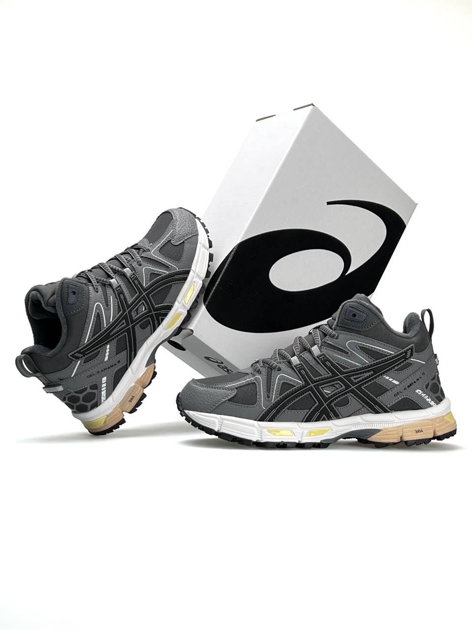 Asics Gel-Kahana 8 Hight Grey White Fur