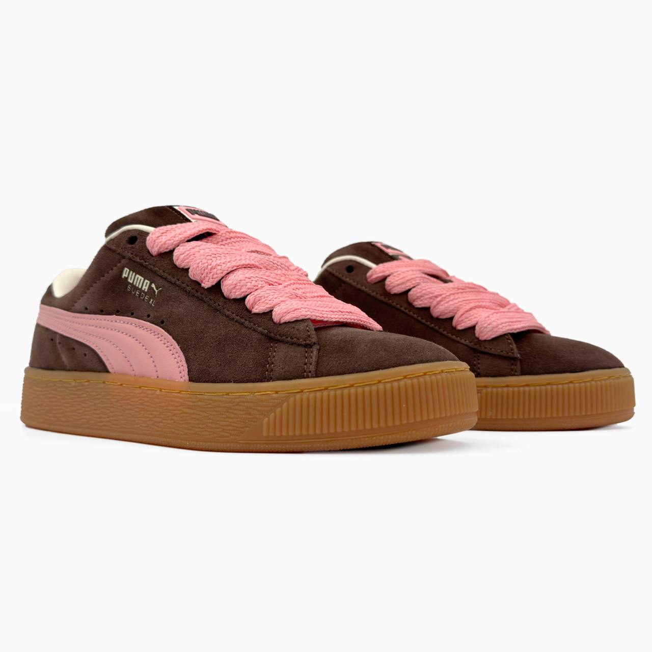 Puma Suede XL Brown Pink