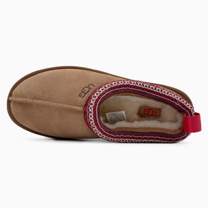 UGG Tasman Chestnut (червона вишивка)
