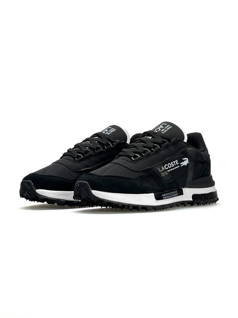 Lacoste Elite Active Black White