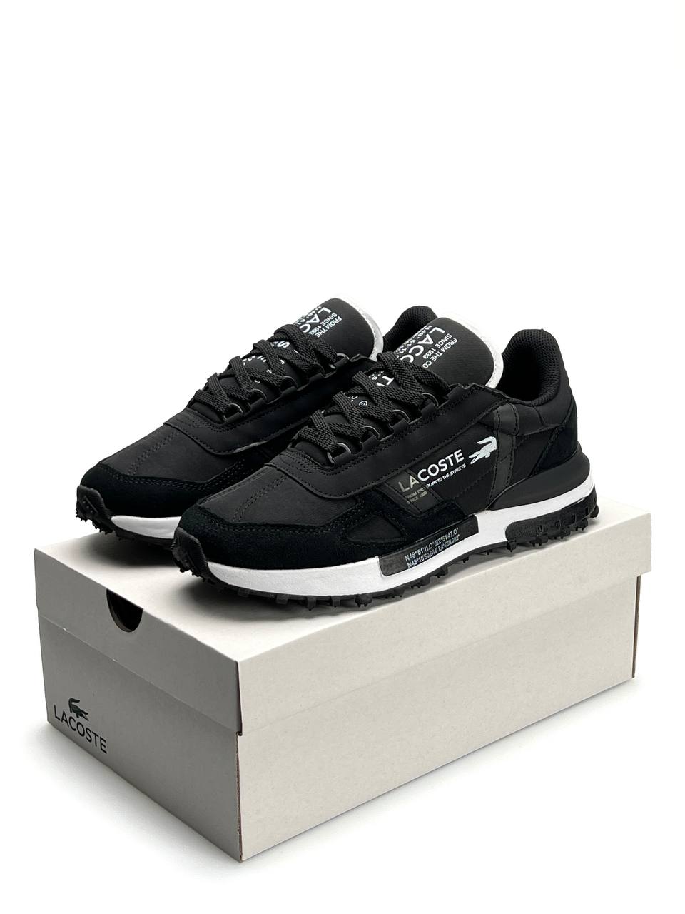 Lacoste Elite Active Black White