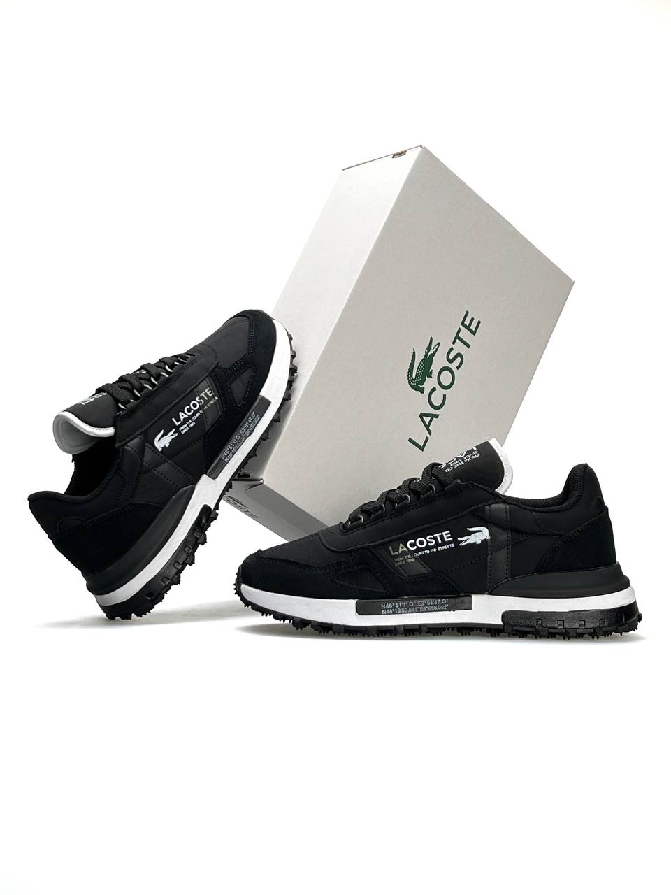 Lacoste Elite Active Black White